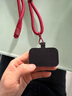 MUJI MUJI 含有再生聚酯手机挂绳挂脖款斜挎款长款斜挎可背手机链手机壳挂绳多巴胺 【限定色】红色 实拍图
