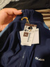 迪卡侬（DECATHLON）泳衣男分体潜水服水母衣温泉游泳海边冲浪防晒SBT 【上衣-拉链款】深蓝拼接 2XL 实拍图