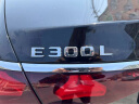 阪驰适用于奔驰标志汽车尾标天使之翼长轴叶子标车标贴字标字母数字贴 原车尾标（一个装）【E300L】 实拍图