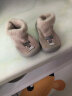 馨颂婴儿鞋地板袜胶底儿童防滑学步鞋 米色猫咪 0-6个月 晒单实拍图
