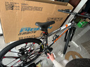 飞鸽（FLYING PIGEON）山地自行车成人男女变速山地车青少年中小学生车越野户外骑行单车 【铝合金】G8002代-三刀轮-灰色 27.5寸轮组（适合170-190cm） 27速旗舰版 实拍图