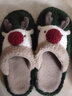 LA CHAPELLE HOMME亲子儿童保暖防滑软底男女棉拖鞋2132 杏色 24-25 实拍图