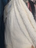 百图betu女装秋季新款短外套韩版宽松长袖夹克外套女2308T89 米白 XS 晒单实拍图
