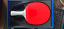 红双喜乒乓球拍专业狂飙3双面反胶碳素底板9星乒乓球拍单拍-发顺丰 天极蓝 长柄横拍【天弓+天极】 实拍图