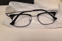 海澜之家（HLA）配眼镜防蓝光近视眼镜 半框钛架可配度数变色镜片男女开学 实拍图