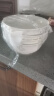 红牡丹景德镇家用碗碟套装新中式陶瓷碗盘组合吃饭骨瓷米饭碗金边碗筷 月光牡丹6英寸面碗4个 晒单实拍图
