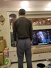 真维斯（JEANSWEST） 圆领卫衣男女同款秋冬季加绒加厚保暖宽松休闲长袖套头潮牌上衣 摇粒 黑色 纯色 3XL 实拍图