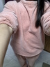 浪莎情侣睡衣秋冬款女士加厚加绒法兰绒保暖可外穿情侣男士家居服套装 实拍图