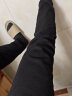 卡帝乐鳄鱼（CARTELO）牛仔裤男春夏季休闲裤男弹力修身小脚裤男裤 黑色 31 实拍图