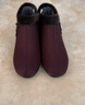 老美华新款冬季女士棉鞋高帮加棉保暖休闲防滑软底布鞋妈妈鞋 紫色 39 晒单实拍图