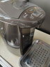 象印（ZO JIRUSHI）电热水壶烧水壶CD-WDH/WQH/WCH除氯沸腾保温恒温微电脑可预约定时家用办公开电水壶饮水机 WQH40C-金属棕色 4L 实拍图