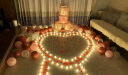 June brideLOVE气球布置套装520情人节氛围气球装饰求婚布置室内惊喜道具 实拍图