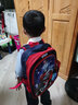 龙杰伦儿童书包幼儿园男孩儿书包宝宝3-5-6岁卡通可爱轻便奥特曼双肩背 银河黑色迪迦奥特曼 实拍图