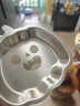 美厨（maxcook）304不锈钢餐盘饭盒碗 儿童分格餐盘创意卡通 南瓜款MCFT8816 实拍图