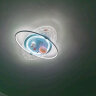 BERRUAN儿童房吸顶灯宇航员太空人星球灯男孩女孩房间灯具现代简约卧室灯 蓝色太空人-60CM 精灵款 晒单实拍图