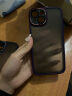 岚亨简约半透纯色金属镜头圈苹果14手机壳磁吸磨砂硅胶软壳全包防摔iphone13pro男女款保护套 莱卡金属镜头圈-磨砂硅胶壳-紫色 适用iPhone14(6.1英寸双摄） 晒单实拍图