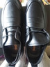 南度林牛皮春夏男鞋男士真皮商务休闲皮鞋男百搭工装大头男鞋子特大 黑色系带款（春秋单鞋） 40 正规皮鞋码 实拍图