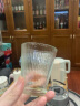 皇家洛克（ROYALLOCKE）玻璃水杯家用INS风水杯加厚威士忌酒杯茶杯果汁牛奶咖啡杯 【矮款】透明色小号 透明一只(随机发货) 实拍图