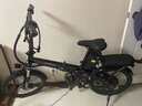 凤凰（Phoenix）电动车锂电池助力车折叠代驾车长续航男女士成人电动自行车电瓶车 20寸风雅/辐条轮/单速/黑色 28AH电动续航84公里 实拍图