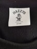 哈吉斯（HAZZYS）男装 春秋简约宽松圆领设计感套头卫衣男ABTZE03AF95 黑色BK 3XL (190/108A 54) 实拍图