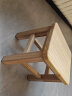 益美得 DMQ0239 小木凳实木方凳客厅矮凳茶几凳子原木小板凳 方凳25CM高 晒单实拍图
