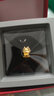 周六福祥云福字黄金戒指女足金生日礼物计价AA014044  活口15号 约5.02g 实拍图