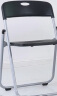 星恺 椅子折叠椅子凳子办公椅子靠背餐椅宿舍大学生电脑椅3017银黑 实拍图