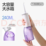素士SOOCAS W3Pro冲牙器水牙线洗牙器洁牙器口腔清洁 全身水洗便携 送男友送女友 生日520礼物 W3Pro蓝冲牙器（享喷嘴*4+漱口水*3） 实拍图