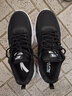 安踏男鞋运动鞋冬季男士软底厚网保暖鞋子轻便户外干活休闲跑步鞋 黑/白(网面透气防臭脚) 40.5 (250mm) 男 实拍图