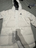 adidas 530蓬拒水防泼防风保暖户外鸭绒羽绒服男女阿迪达斯轻运动   亮白   2XL 实拍图