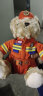 蜀黍家消防员小熊玩偶公仔消防熊泰迪熊毛绒玩具救援消防宣传小礼品 救援消防熊（25cm 橙色 礼品袋） 默认款 晒单实拍图