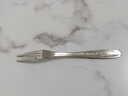 三四钢®水果叉304不锈钢食品级叉子儿童叉子3-6岁餐叉小叉子餐具 1支装【加厚304】 实拍图