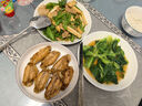 友来福304不锈钢勺子公勺加厚加大饭勺菜勺铲勺分餐分菜勺2支装地瓜勺 实拍图