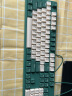 雷柏（Rapoo） V500PRO米绿升级款 104键有线背光机械键盘 PBT双色键帽电脑办公游戏全键无冲可编程键盘 茶轴 实拍图