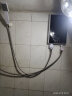 新飞（Frestec）即热式电热水器家用迷你小型速热恒温卫生间淋浴节能洗澡机小型卫生间淋浴洗澡恒温快速热免储水 黑色大屏+压铸铝+7500瓦+漏保 实拍图