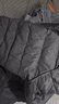 鸭鸭（YAYA）2025秋冬新款轻薄羽绒服男士内胆短款休闲百搭鸭绒保暖外套K 黑色 M 实拍图