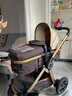 FORBABY婴儿车 可坐可躺 高景观婴儿推车 双向儿童手推车 0-6岁新生儿用 加州阳光-升级款 实拍图