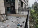 锌钢围墙护栏工厂学校别墅庭院围墙隔离铁艺栏杆围挡围栏栅栏户外 1米高*1米长三横梁标价为1米价 实拍图
