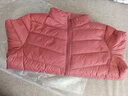 鸭鸭（YAYA）轻薄羽绒服女短款秋冬季新款立领内搭轻便薄款外套内胆排骨上衣 嫣红色 XL 实拍图