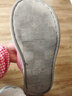 华美健步日系风柔软极简情侣棉拖鞋秋冬季家居室内保暖软底棉鞋男HM001咖啡色40-41码 实拍图
