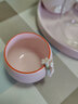 一品仟堂功夫茶具捏花主人杯女士品茗杯粉色单杯陶瓷个人专用杯子 捏花主人杯—粉色 实拍图