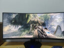 戴尔（DELL）34英寸 准4K显示器 144Hz 高刷 1ms 带鱼屏 HDR400 FreeSync 1800R 游戏电竞娱乐 S3422DWG 实拍图