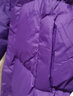 鸭鸭（YAYA）新国标羽绒服女长款2022年冬季新款过膝加厚极寒保暖休闲外套FL 雪雾紫色 S (155) 实拍图