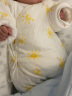 童泰秋冬婴儿衣服新生儿夹棉连体衣0-6个月宝宝哈衣 黄色丨C款 66cm 实拍图