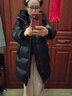 高梵黑金鹅绒服先锋2.0八格长款羽绒服男女同款冬季品牌情侣加厚外套 黑色【男女同款】 XL 【150-170斤 匈牙利鹅绒311g】 实拍图