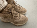 斯凯奇（Skechers）女鞋春加绒厚底老爹鞋中帮雪地靴防滑休闲鞋167338 实拍图