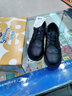 四季熊SEASONBEAR男童皮鞋新款儿童牛头层真皮黑色皮鞋小中大童布洛克英伦风表演鞋 黑色（魔术贴款） 38 实拍图