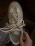 百思图春商场同款德训鞋女跑步鞋运动休闲板鞋女鞋VC203CM2 米/卡其色 36 晒单实拍图
