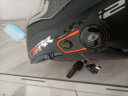 维迈通V9S摩托车头盔蓝牙耳机JBL音效智能降噪对讲通话 V9S+全套配件（配橙和银外壳） 晒单实拍图
