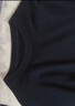 真维斯（JEANSWEST）毛衣男秋冬新款针织衫青少年针线衫内搭保暖百搭纯色打底衫毛线衫 黑（半高领） 2XL (推荐130-150斤) 实拍图